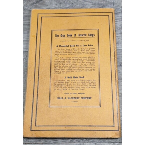 THE GOLDEN BOOK OF FAVORITE SONGS - 20TH EDITION- REVISED - 1923 - Picture 2 of 12